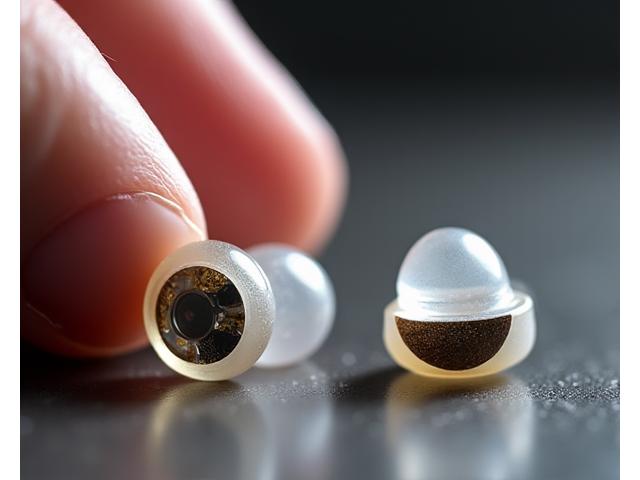 Custom in-ear monitors with precious metal housings