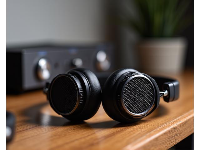 Open-back reference headphones for critical listening